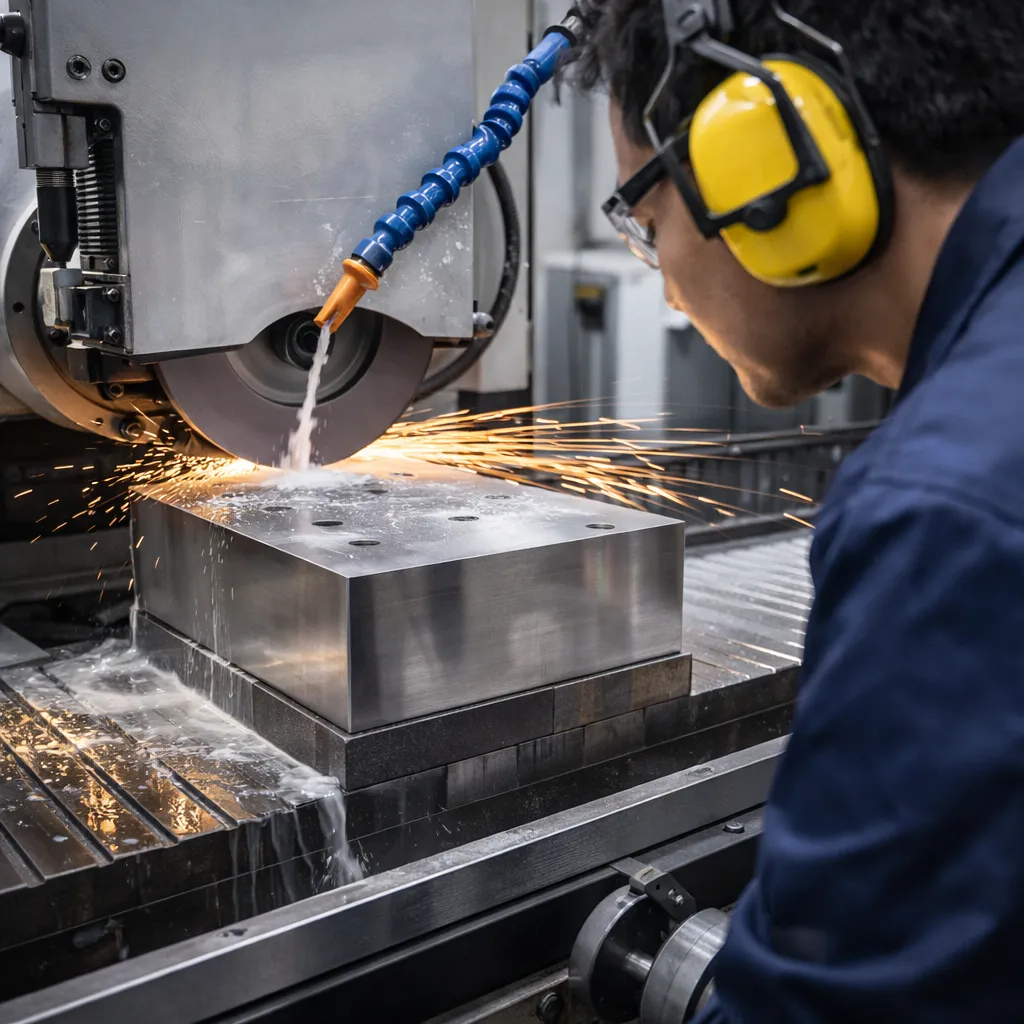 Precision grinding workshop