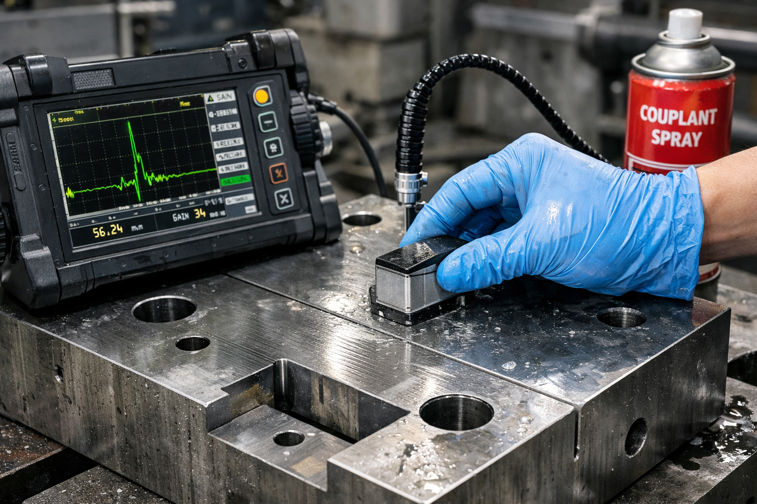 Quality inspection process at Eway Steel